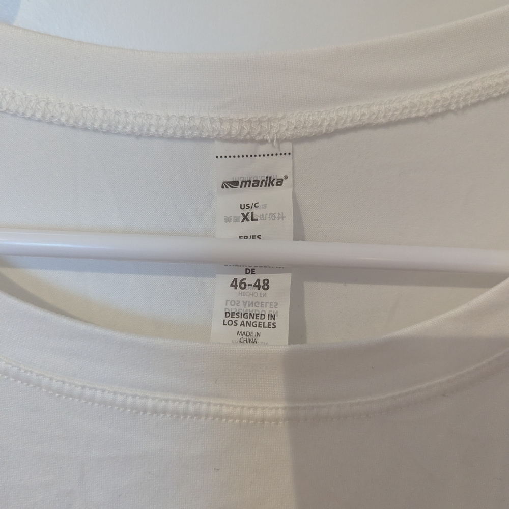 Marika Women's Cream Short Sleeve Tee - Picture 2 of 3